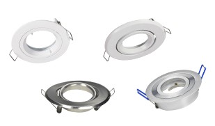 GU10 / MR16 downlight frames